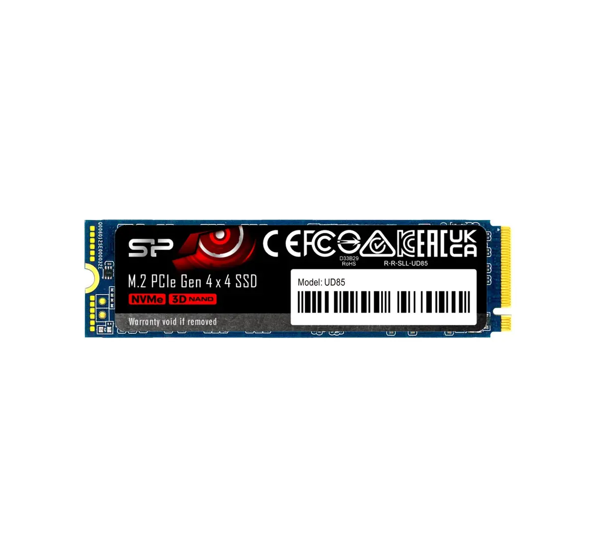 Silicon Power Ud85 4Tb R/W Up To 3,600/2,800 Mb/S Pcie Nvme Gen 4X4 M.2 Ssd - Sp04kgbp44ud8505 1