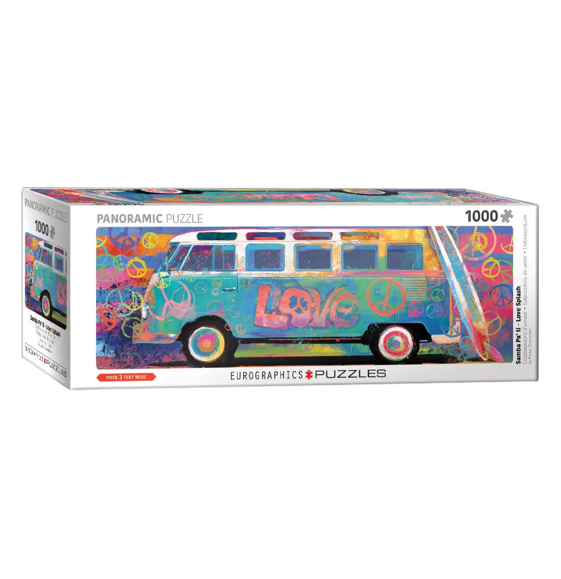 Eurographics 1000Pc Vw Love Splash Panorama Puzzle 1