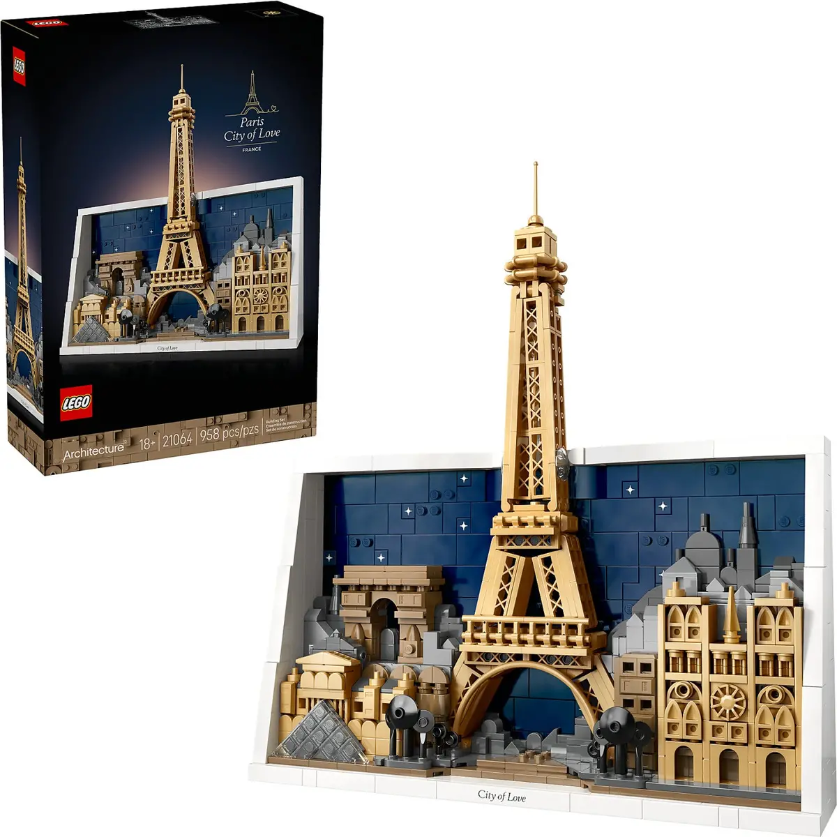 Lego 21064 Paris City Of Love - Architecture 1