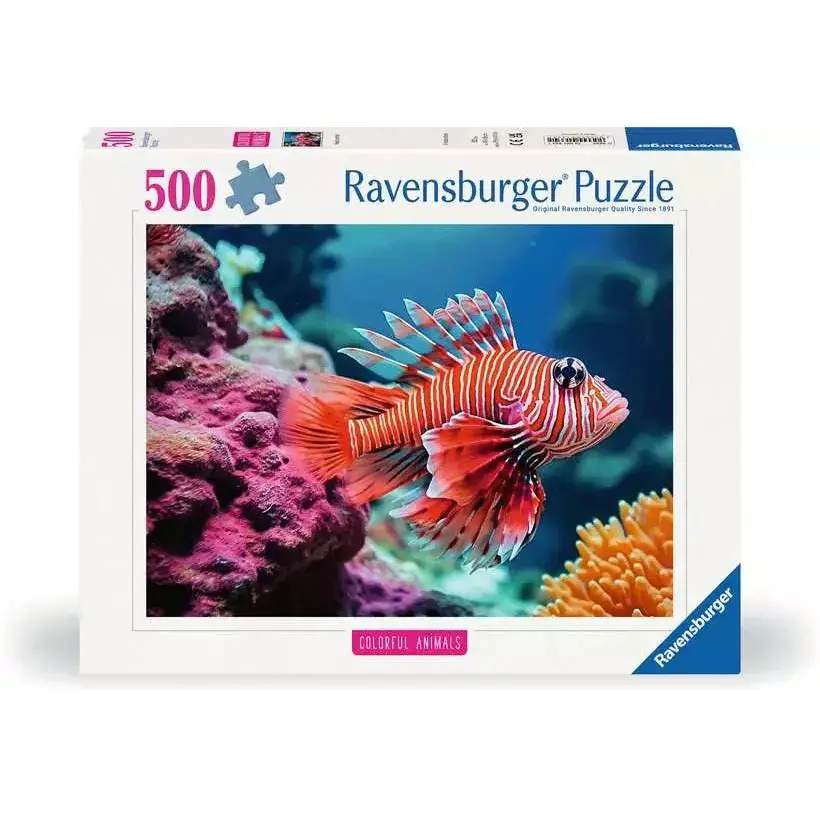 Ravensburger 500Pc Red Lionfish Puzzle 1