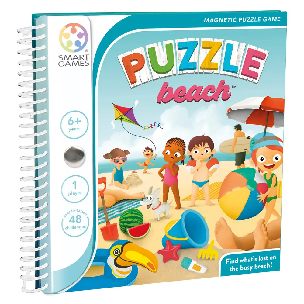 Smart Games Puzzle Beach Magnetic Travel 1
