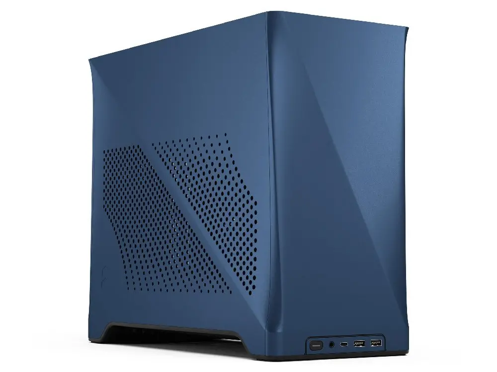 Fractal Design Era 2 Aluminium Mini-Itx Case - Midnight Blue 1