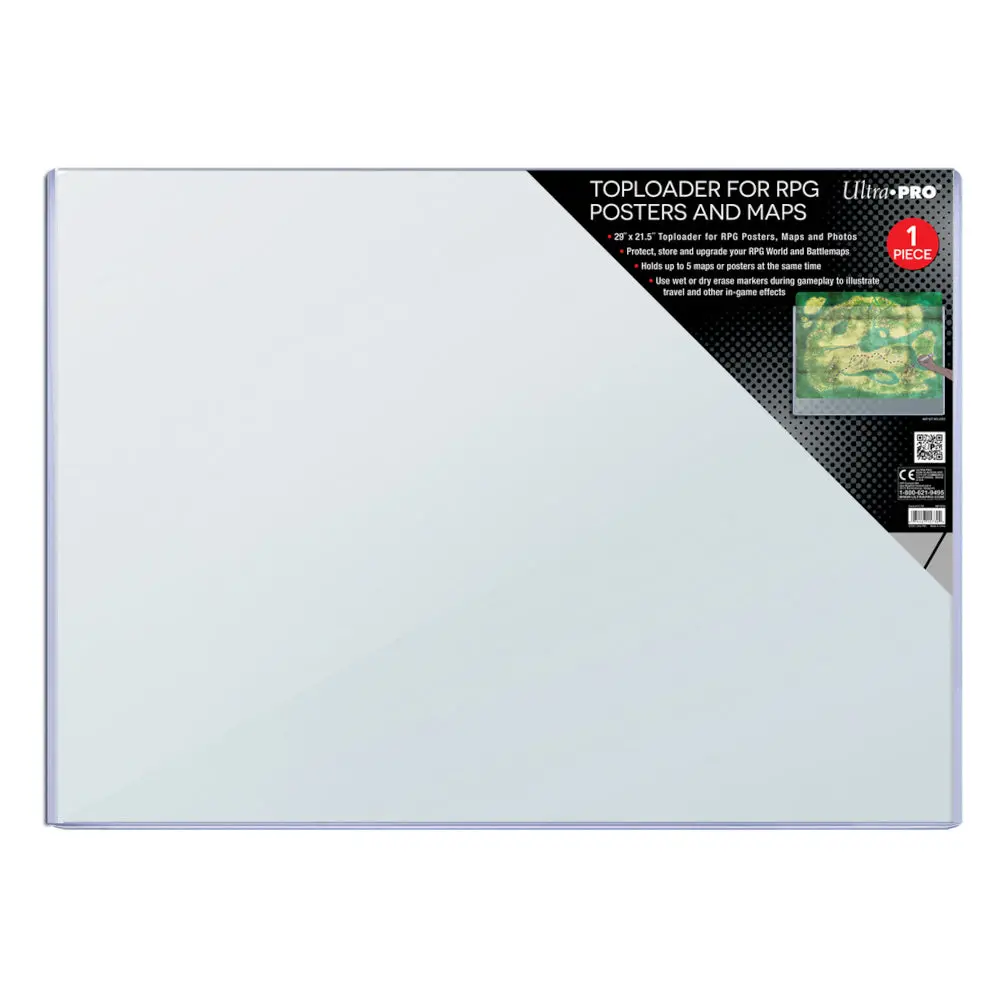 Ultra Pro: Up15730 29"X21.5" Toploader For Rpg Posters And Maps 1