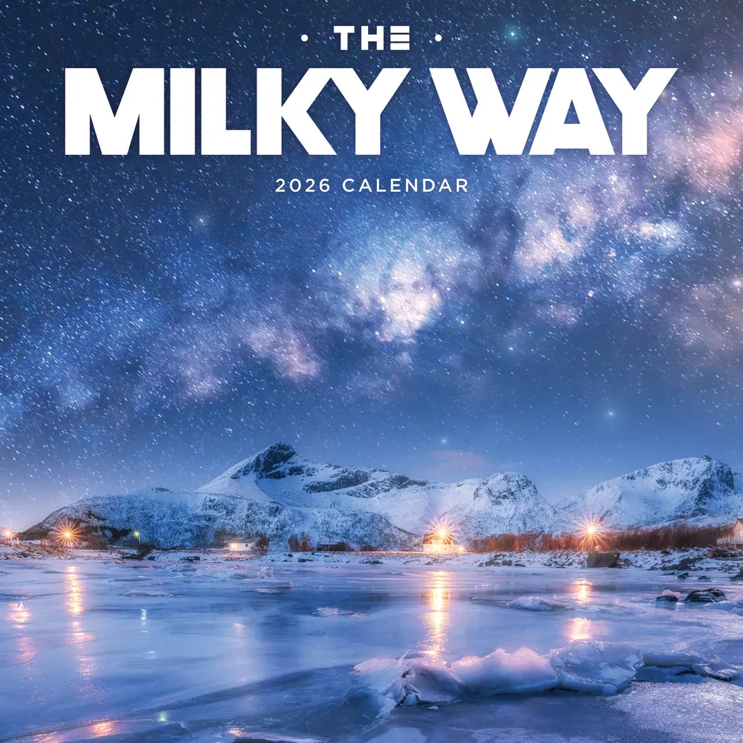 Paper Pocket The Milky Way (The Galaxy) 2026 Calendar 1