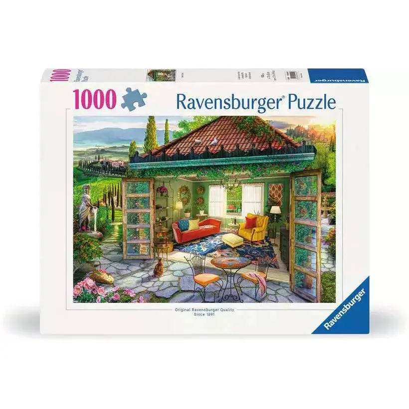Ravensburger 1000Pc Tuscan Oasis Puzzle 1