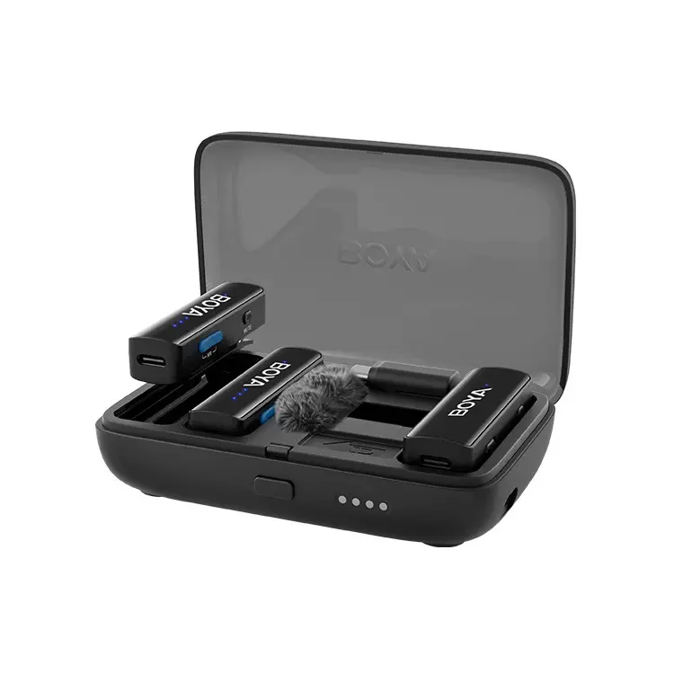 Boya Boyalink C2 3-In-1 Compact Wireless Lavalier Microphone - Usb-C 1