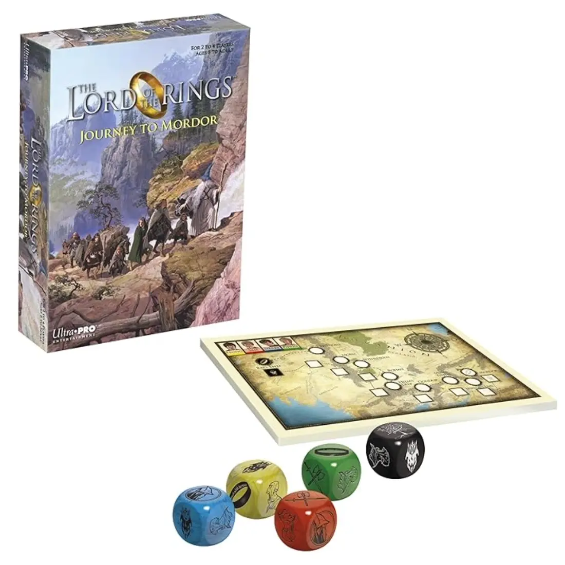Fantasy Flight Games Ultra Pro: Up10893 The Lord Of The Rings: Journey To Mordor Board Game 1