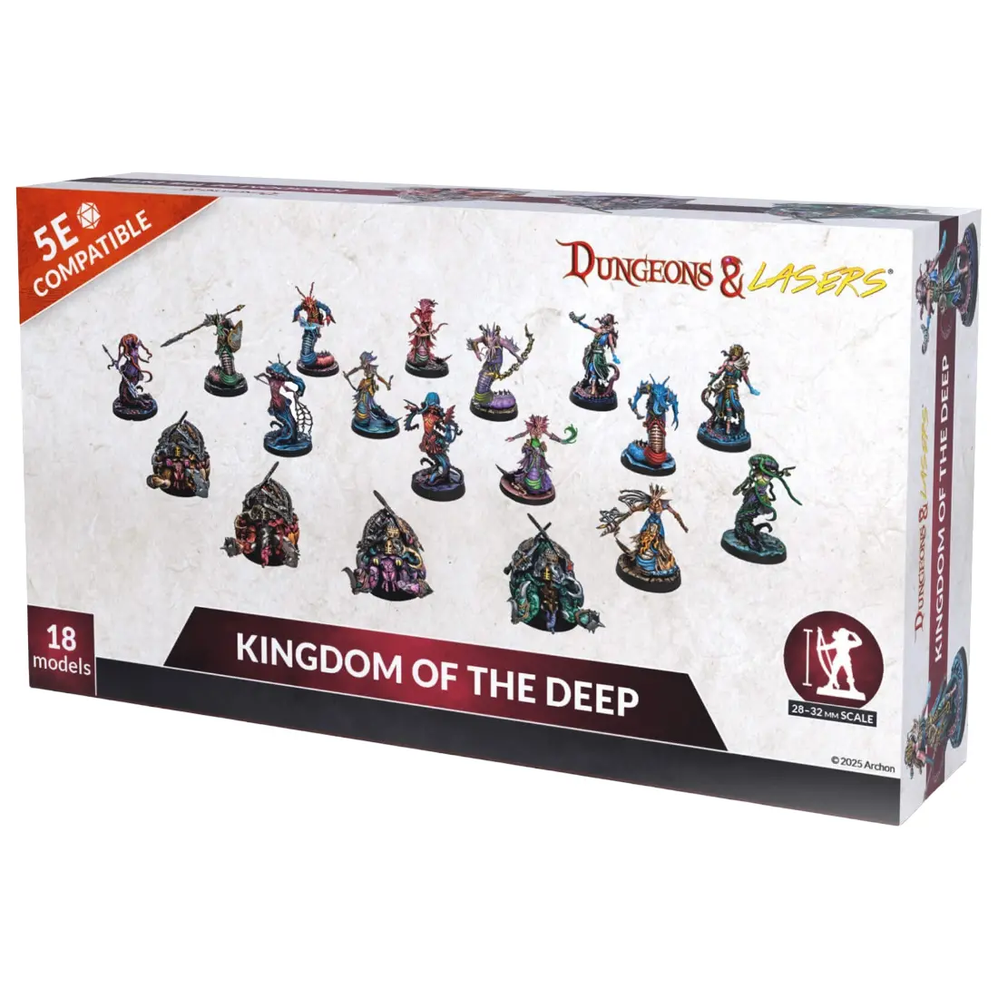 Dungeons & Lasers: Miniatures Kingdom Of The Deep 1