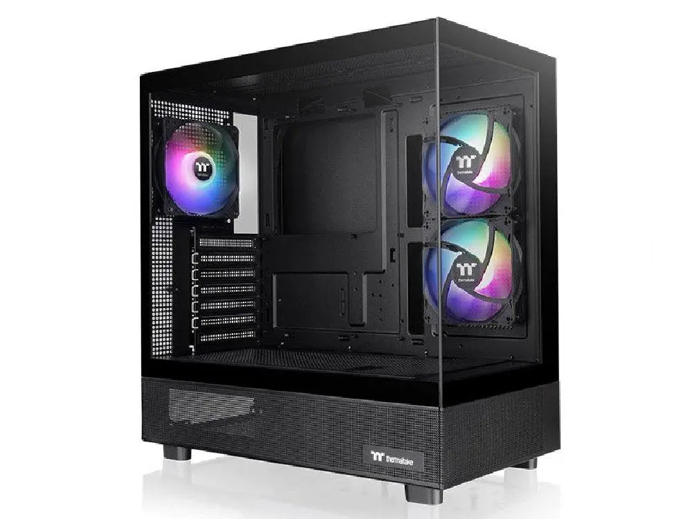 Thermaltake View 270 Plus Tg Argb Mid-Tower Case - Black 1