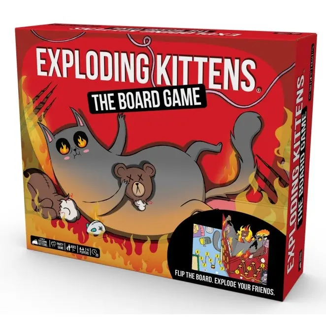 Exploding Kittens The Boardgame Game 1