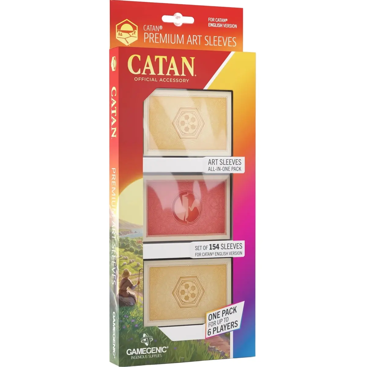 Gamegenic Catan Art Sleeves 1