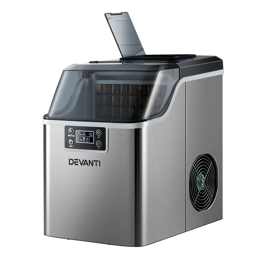Devanti 20Kg Ice Maker Machine Stainless Steel 1