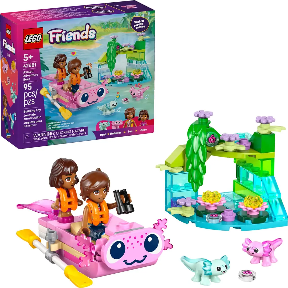 Lego 42681 Axolotl Adventure Boat - Friends 1