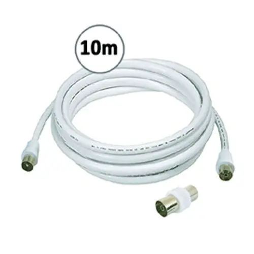 Sansai 10M Male To Male Antenna Flylead With Female Adaptor 2