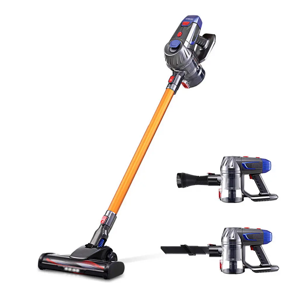 Devanti Stick Vacuum Cleaner Bagless Cordless 150W (Gold) 1