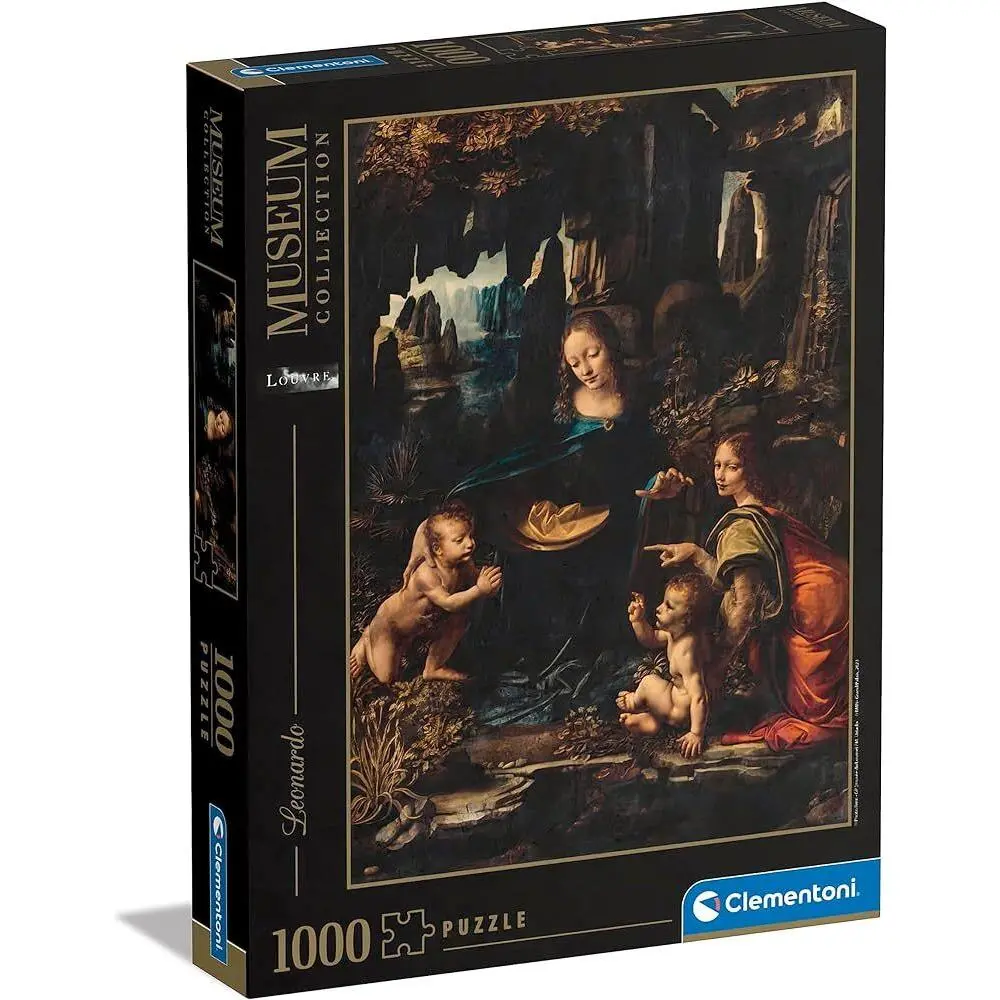 Clementoni 1000-Pieces La Vierge Leonardo Puzzle 1