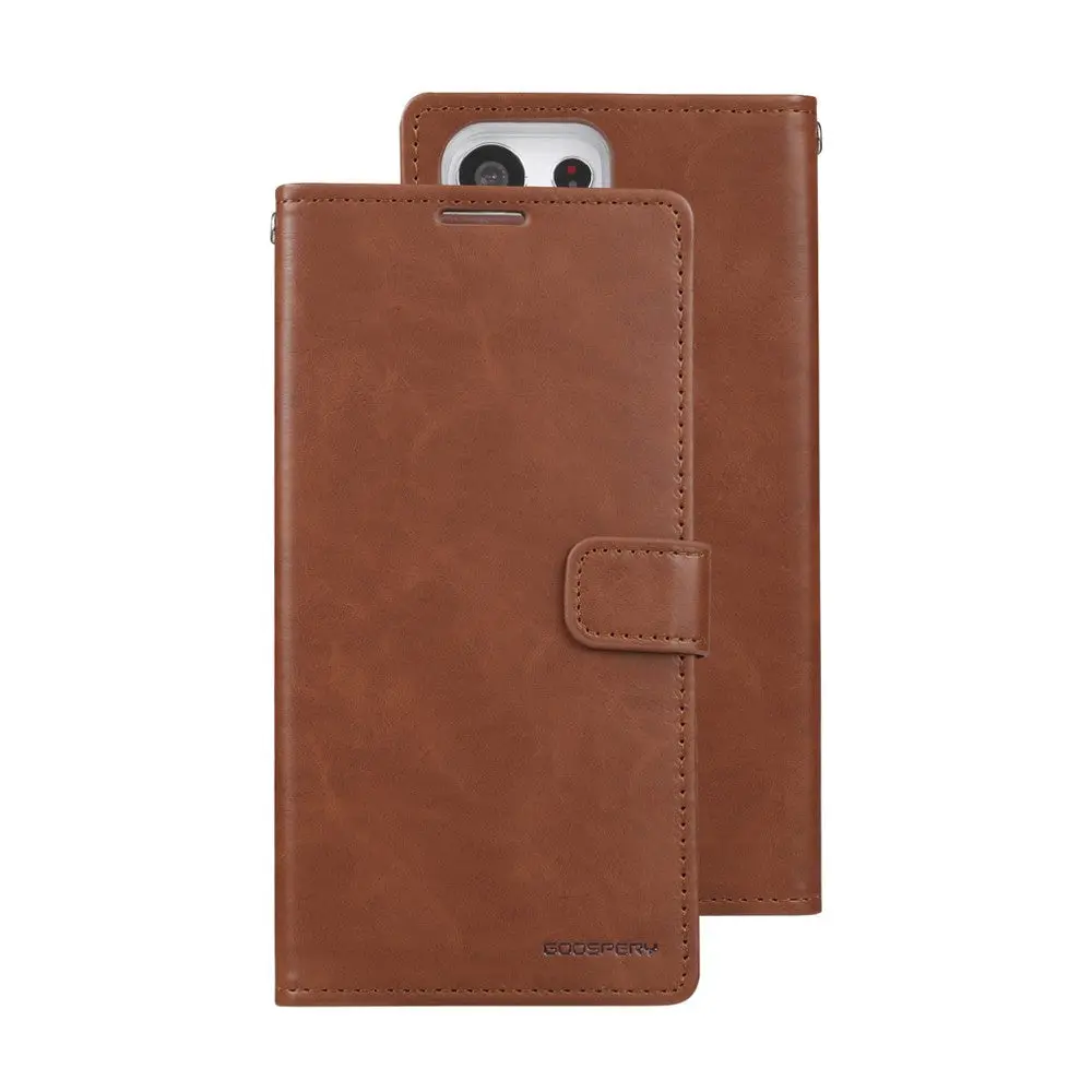 Goospery Bluemoon Diary For Samsung Galaxy S24 Ultra - Brown 1