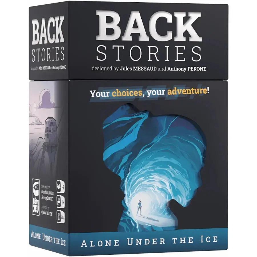 Lucky Duck Games Backstories: Alone Under The Ice Tabletop Game 1