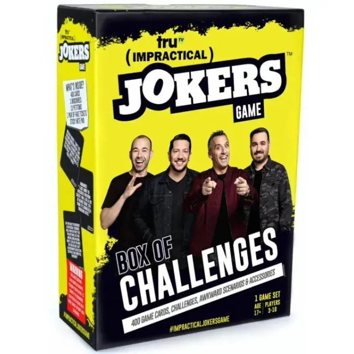 Wilder Games Impractical Jokers Box Of Challenges Party Game 1
