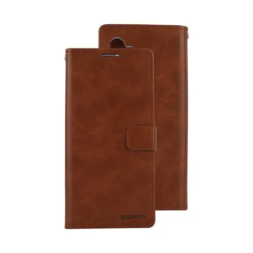Goospery Bluemoon Diary For Galaxy S21 - Brown 2