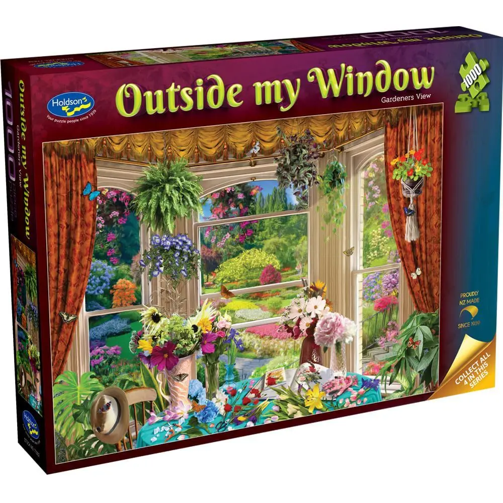 Holdson 1000Pc Outside My Window Gardeners Vw Puzzle 1