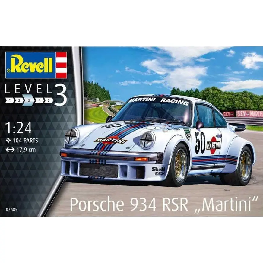 Revell 1/24 Porsche 934 Rsr Martini 1