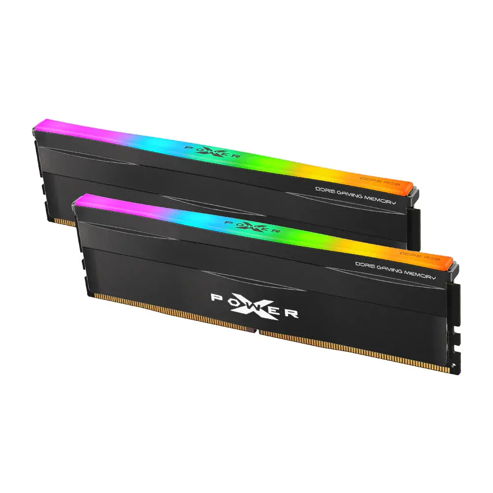 Silicon Power Xpower Zenith 32Gb (2X16gb) Cl36 Rgb Ddr5 6000Mhz Gaming Memory (Black) 1