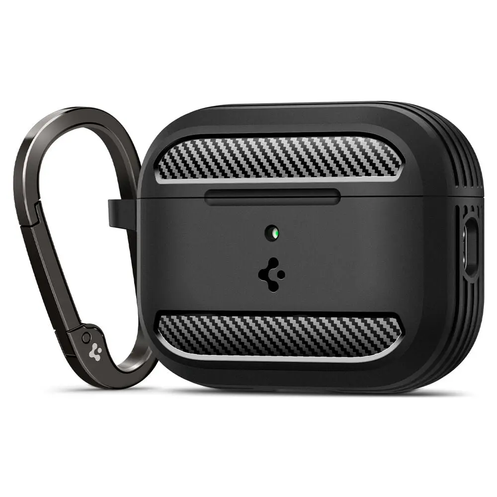Spigen Airpods Pro 3 Rugged Armor Case (Black) 1