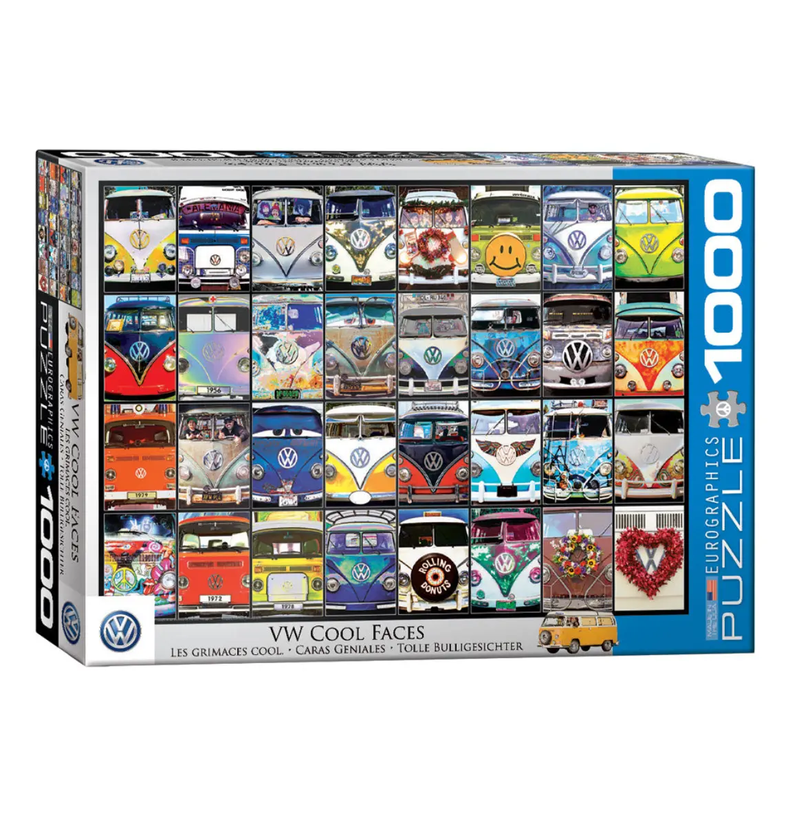 Eurographics 1000Pc Vw Cool Faces Puzzle 1