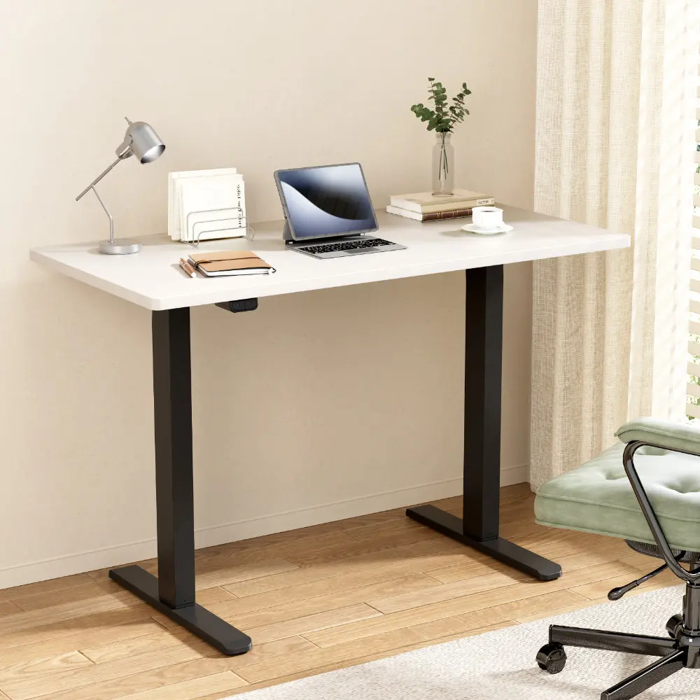 Artiss Standing Desk Motorised White 140Cm 2