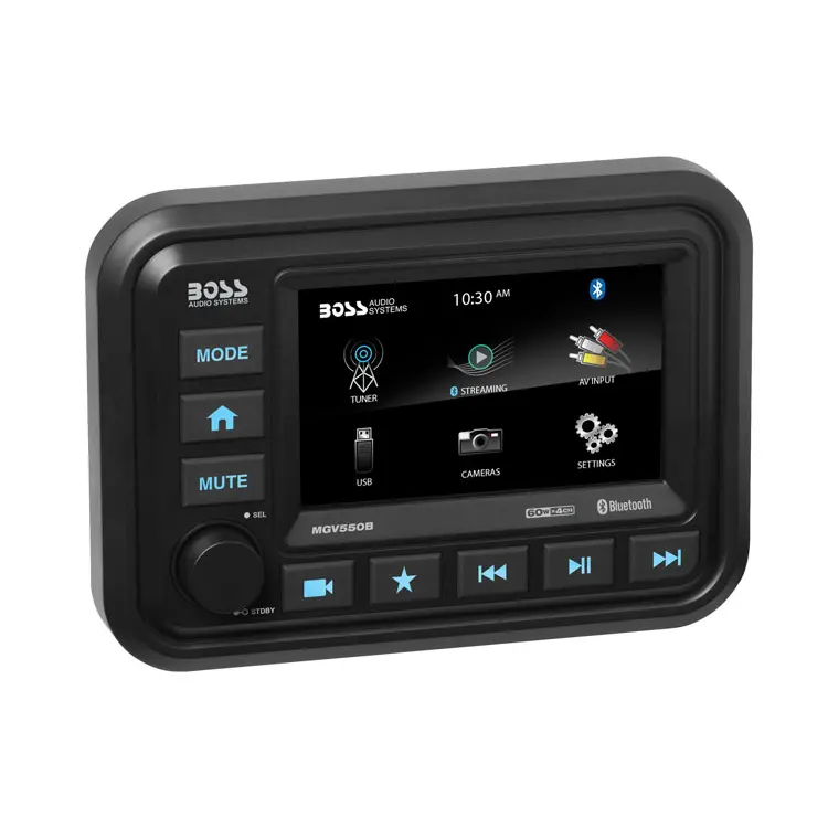 Boss Audio Mgv550b Marine Ipx6 5" Touch Screen Bluetooth Receiver 1