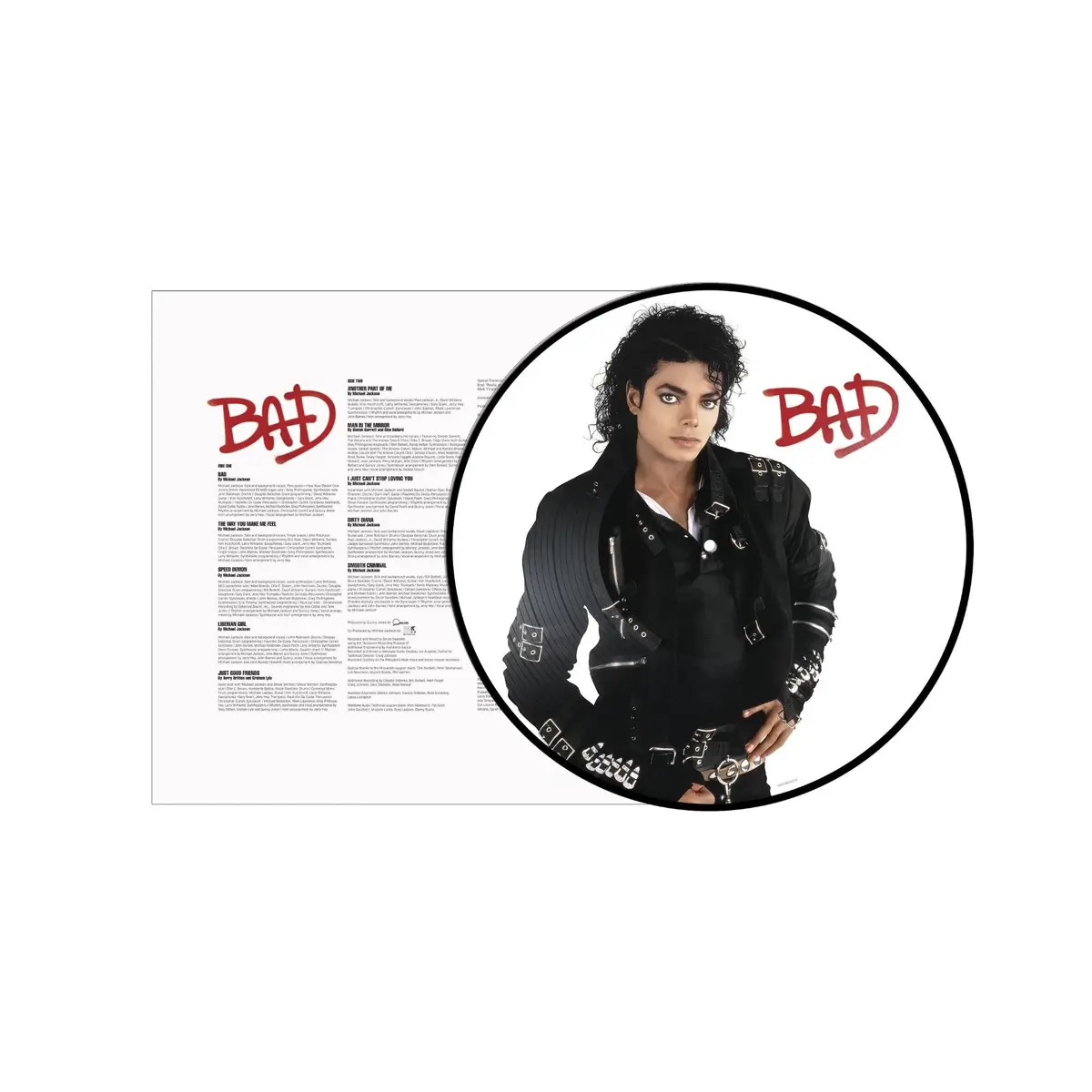Bad (Limited Edition Vinyl Picture Disc Reissue) 1