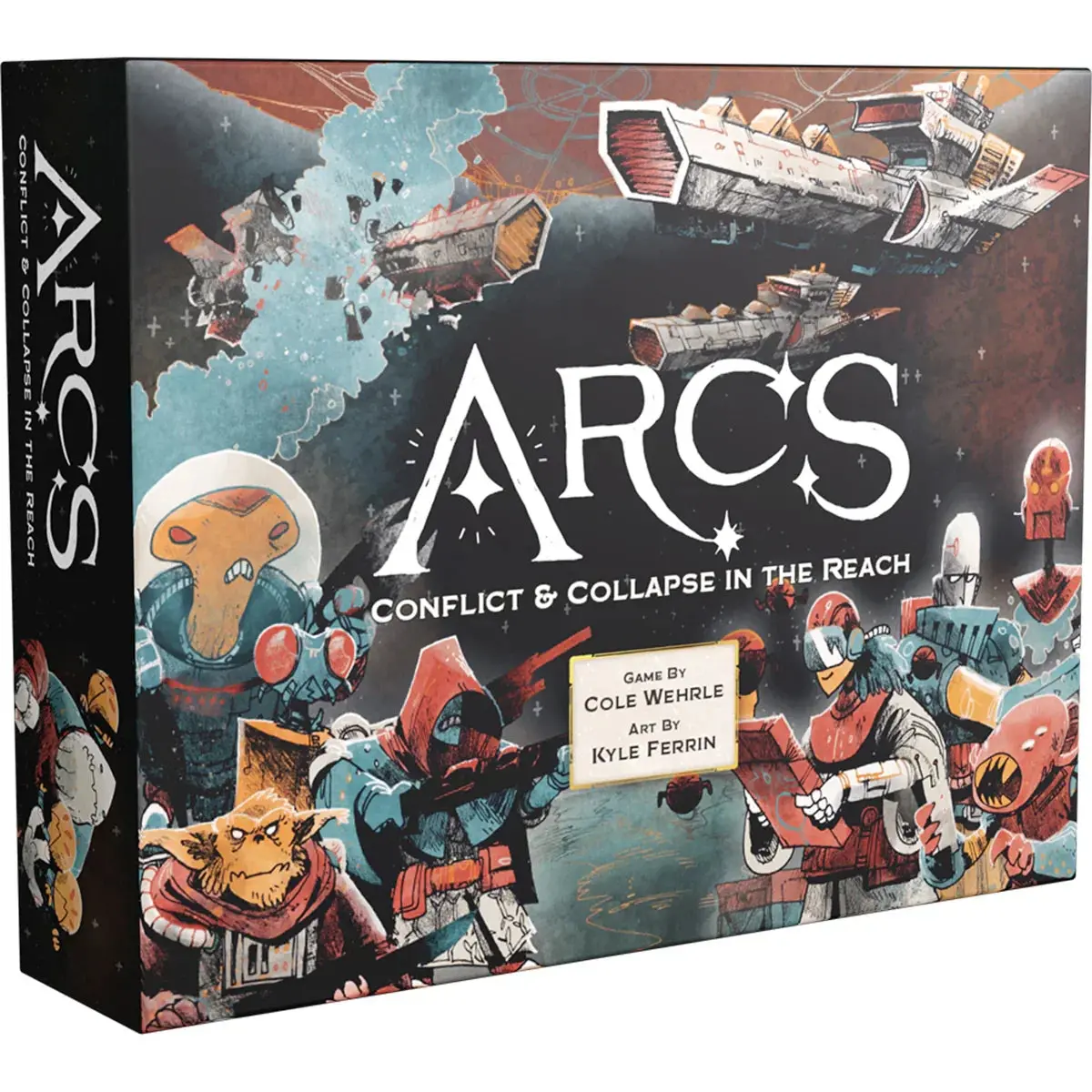 Leder Games Arcs Tabletop Strategy Game 1