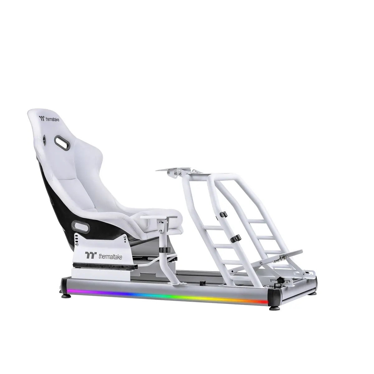 Thermaltake Gaming Gr500 Rgb Racing Simulator Cockpit (Snow Edition) 1