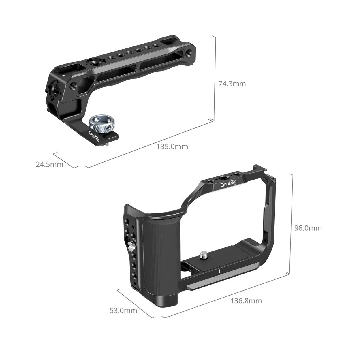 Smallrig Cage Kit For Canon Eos R50 V (Black) 5766 2