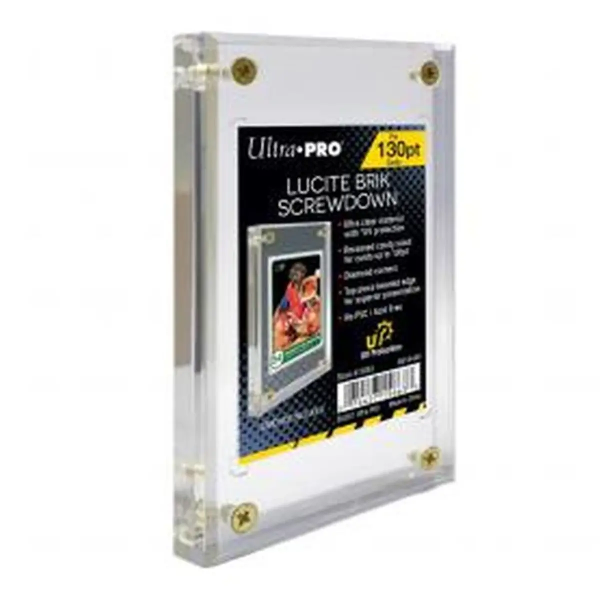 Ultra Pro: Up15663 Lucite Brik Uv Screwdown 130Pt 1