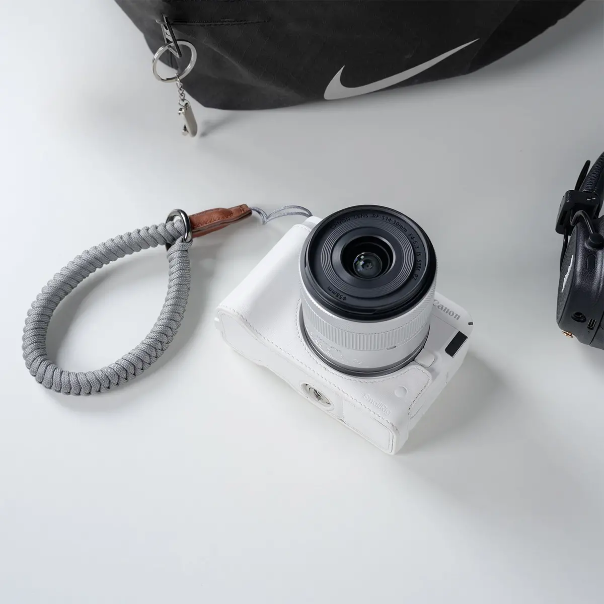 Smallrig Leather Half Case Kit For Canon Eos R50 V (White) 5431 2