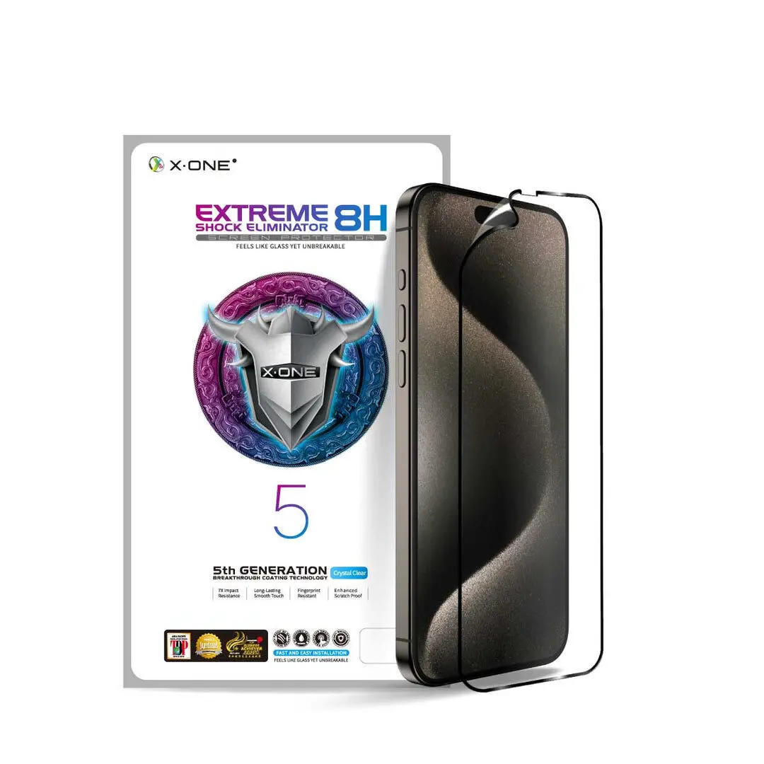 X.One Shock Screen Protector Iphone 15/16 (Transparent) 1