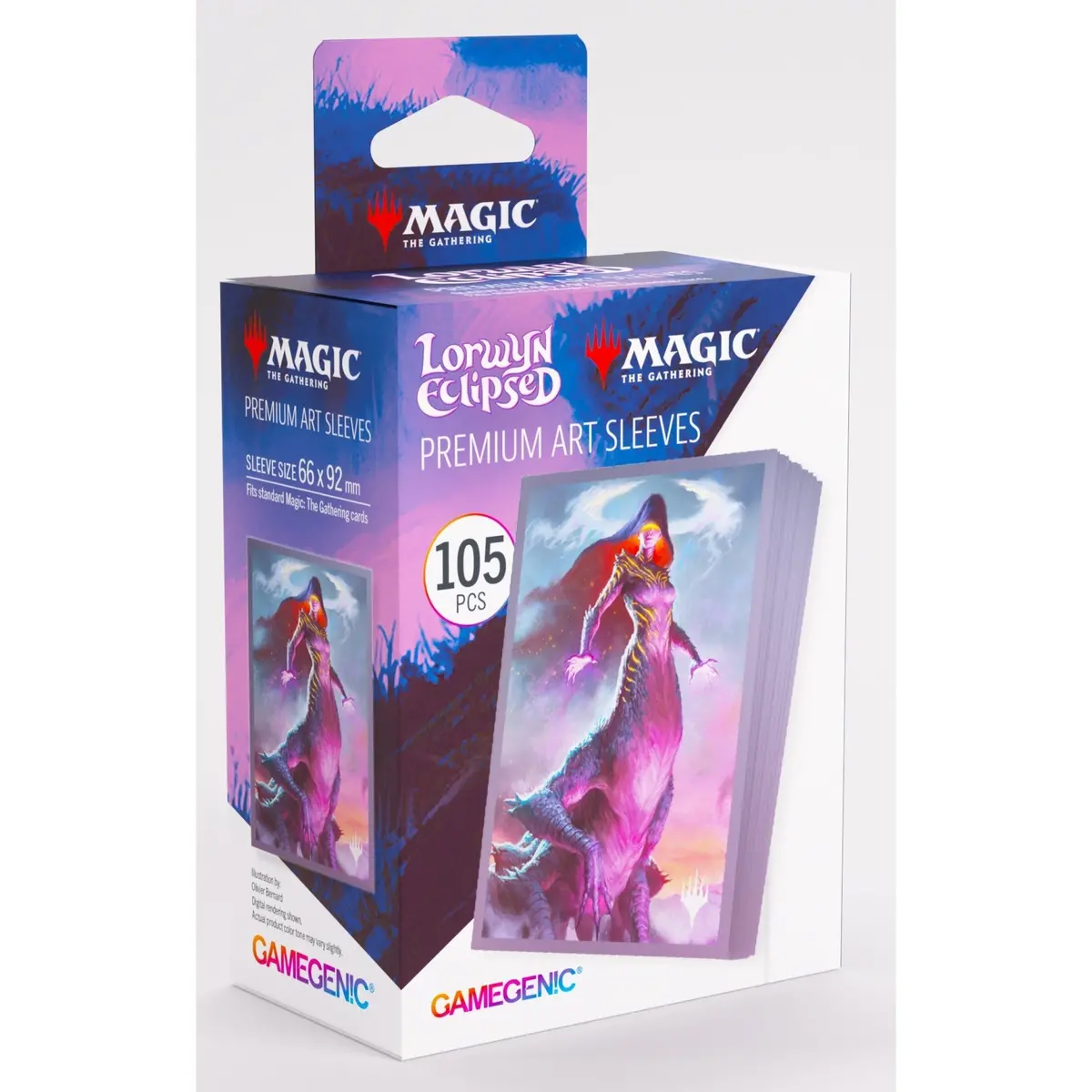 Gamegenic Magic The Gathering Lorwyn Eclipsed Premium Art Sleeves - Moonshadow 66Mmx92mm 105 Sleeves Per Pack 2