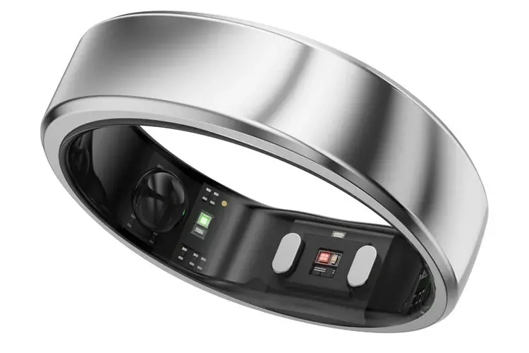 Ringconn Gen 2 Air Smart Ring - Size 6 (Galaxy Silver) 2