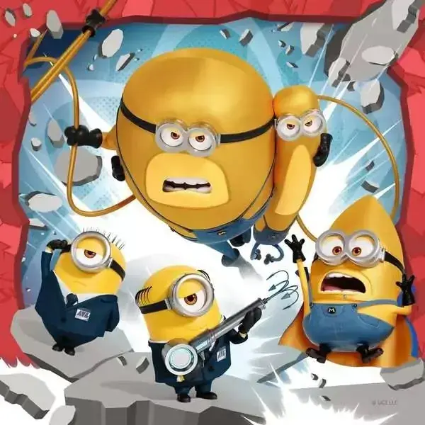 Ravensburger 3X49pc Despicable Always Puzzle 2