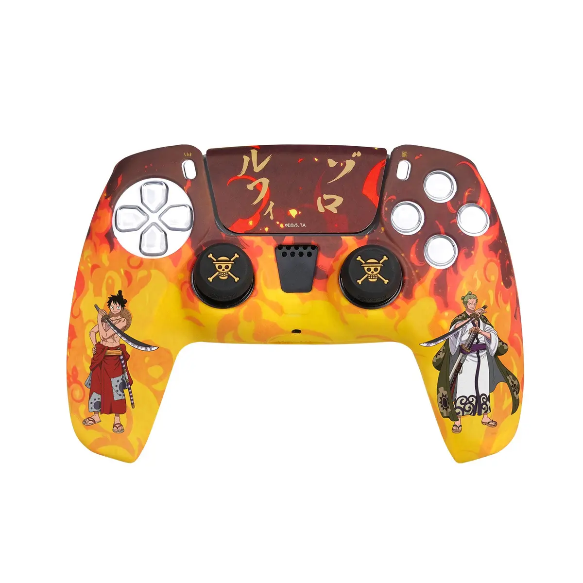 Blade Custom Kit For Ps5 Controllers (One Piece Fire) 1