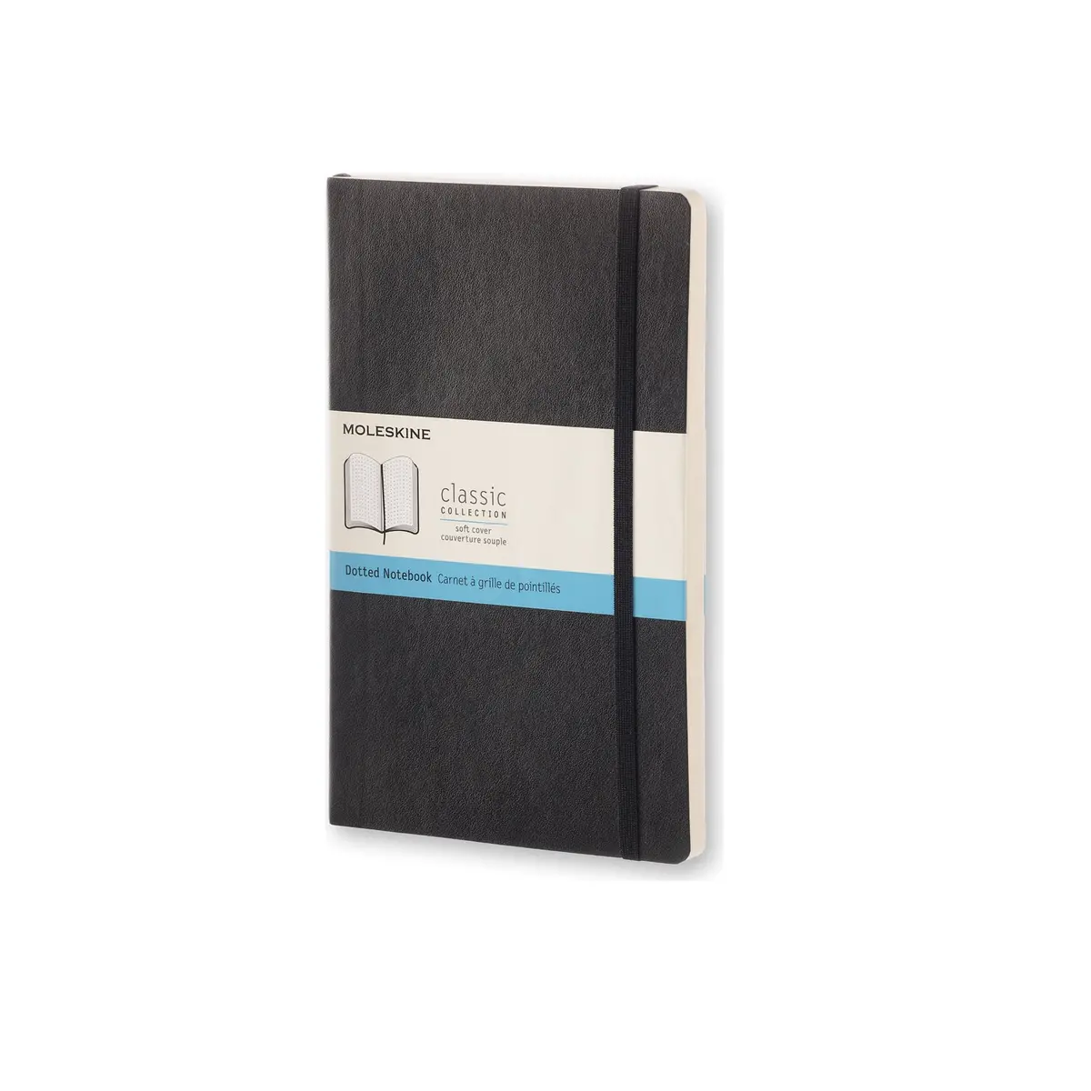 Moleskine Classic Dot Grid Soft Cover Notebook Large (Black) 1