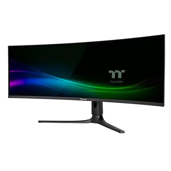 Thermaltake 49" Dqhd 240Hz 0.03Ms Oled Curved Gaming Monitor 1