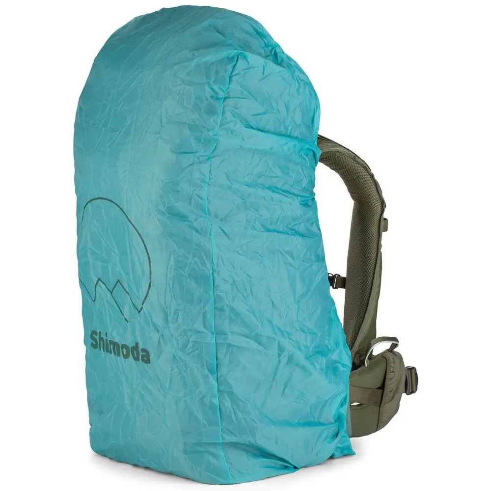 Shimoda Rain Cover For 70L Backpacks Waterproof Tripod Friendly Nile Blue 1