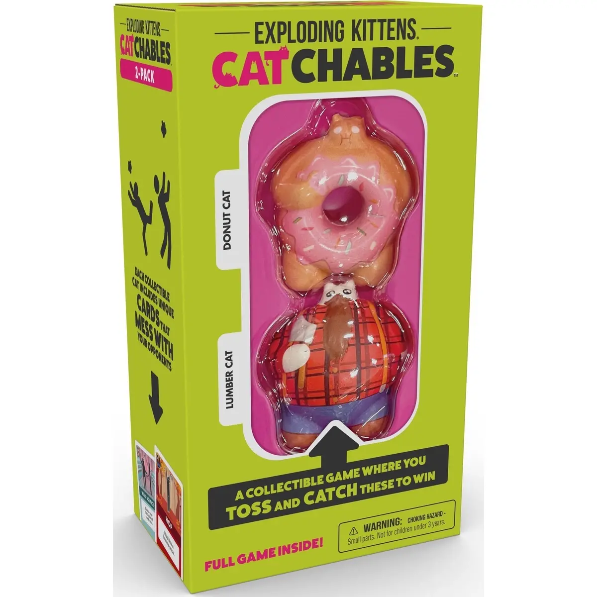Asmodee Catchables 2-Pack #1 Donut & Lumber Game 1