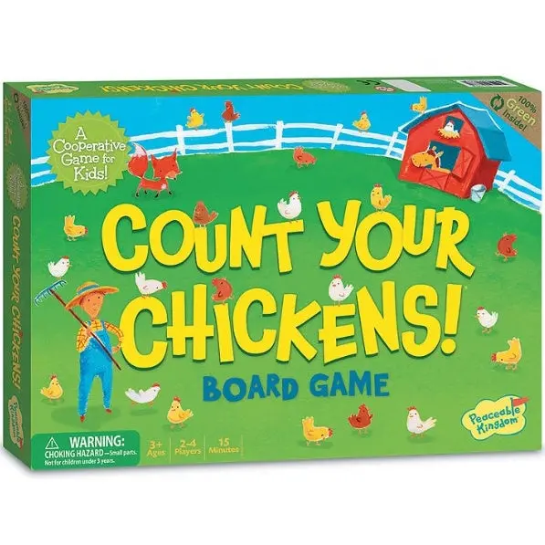 Peaceable Kingdom Count Your Chickens! Game 1
