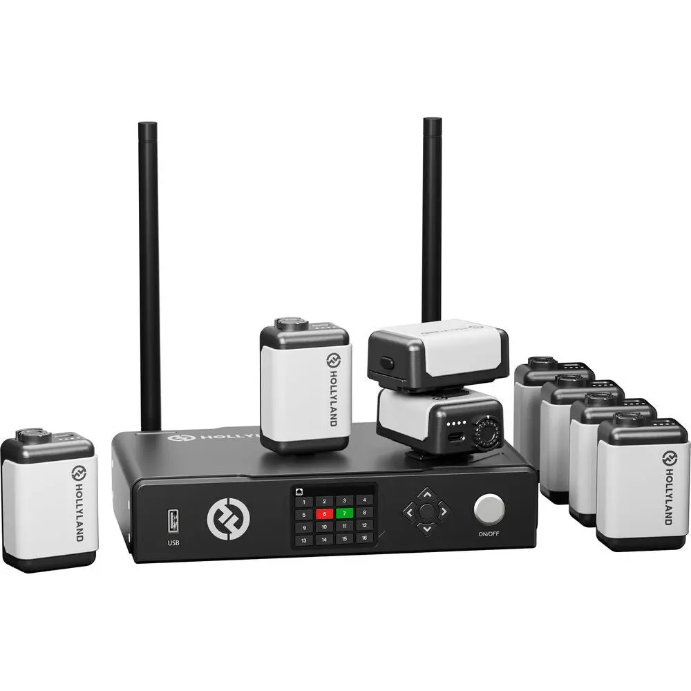 Hollyland Wireless Tally System (With 8 Tally Lights) 1