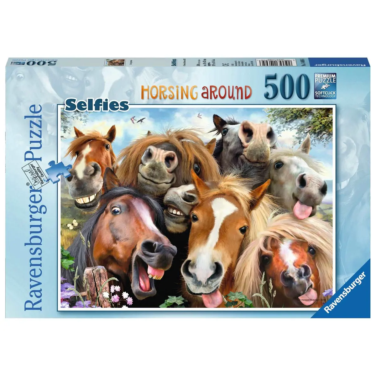 Ravensburger 500Pc Horsing Around Puzzle 1