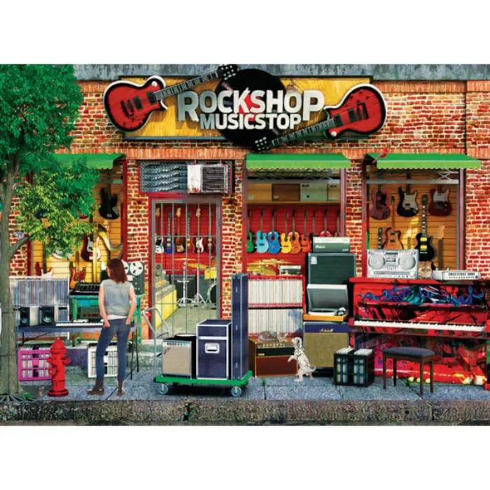 1000Pc Rock Shop Puzzle 1